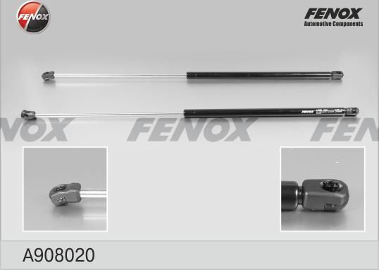 Амортизатор (упор) капота Fenox. Артикул A908020