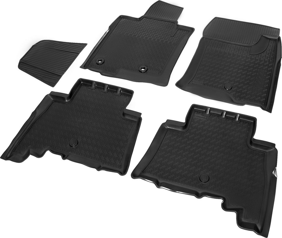 Коврики Rival для салона Toyota Land Cruiser Prado 150 2013-2017. Артикул 15704001