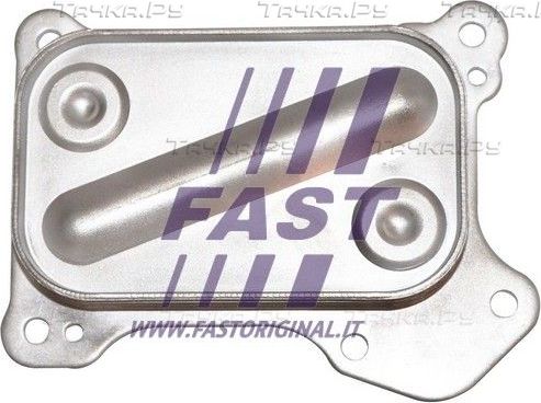 Радиатор масляный (маслоохладитель) для двигателя Fast для Fiat Idea 2008-2012. Артикул FT55261