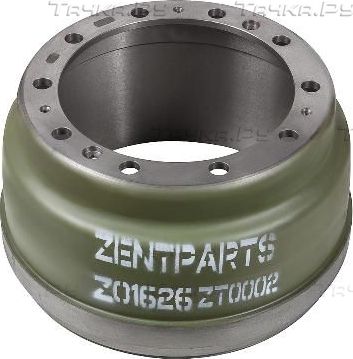Тормозной барабан Zentparts. Артикул Z01626