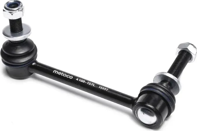 Стойка переднего стабилизатора левая (Metaco). Артикул 4100157L