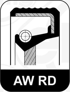Сальник, уплотнительное кольцо Elring (FPM (Fluor-Kautschuk)/ACM (Polyacryl-Kautschuk)) для Opel Kadett E 1984-1994. Артикул 694.658