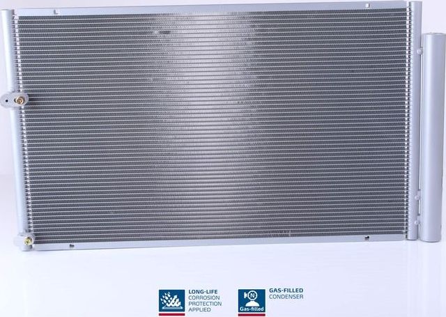 Радиатор кондиционера (конденсатор) Nissens (алюминий) для Toyota Prius II (XW20) 2003-2009. Артикул 940047