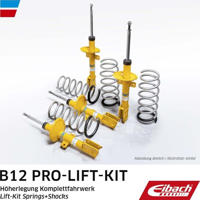Амортизаторы и пружины подвески (комплект) Eibach EIBACH B12 Pro-Lift-Kit передний/задний для Kia Sorento III Prime 2015-2026. Артикул E93-46-028-01-22