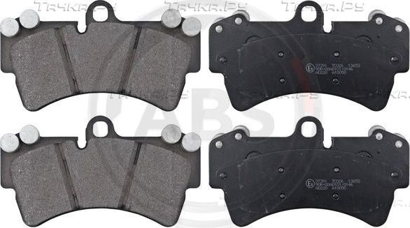 Тормозные колодки ABS передние для Porsche Cayenne I (955) 2002-2010. Артикул 37391