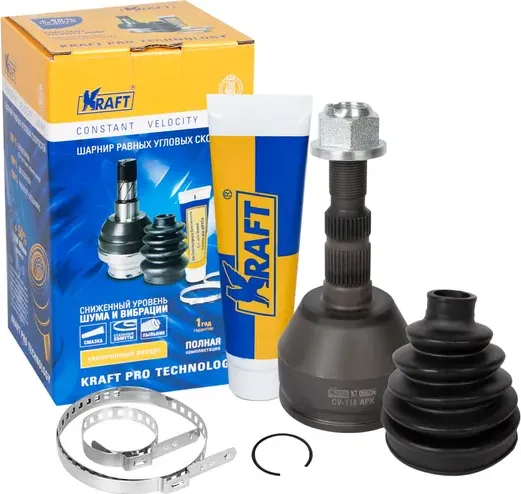 ШРУС OPEL ASTRA 04- 1.6/1.8 наруж. (Kraft). Артикул KT059256