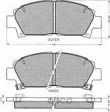 Тормозные колодки Toyota. Артикул 0446520510