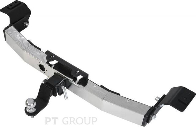 Фаркоп PT Group c накладкой из нержавейки для Lexus GX 470 2003-2009. Американский квадрат. Артикул TPR-09-991124.00 (TPR991101) 