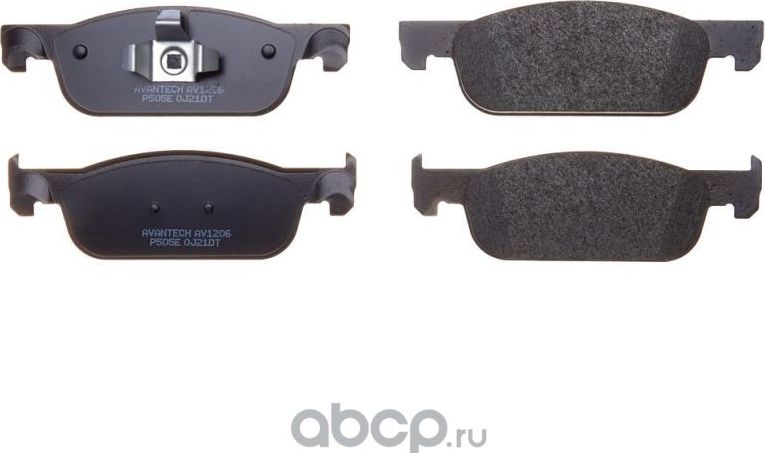 Колодки торм.передн. (Avantech). Артикул AV1206