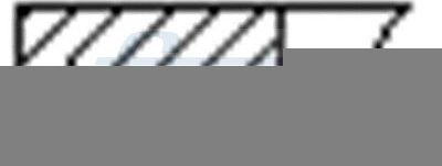 Поршневые кольца Freccia. Артикул FR10-503500