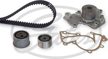 Помпа (водяной насос) с комплектом ремня ГРМ Gates PowerGrip®. Артикул KP15555XS