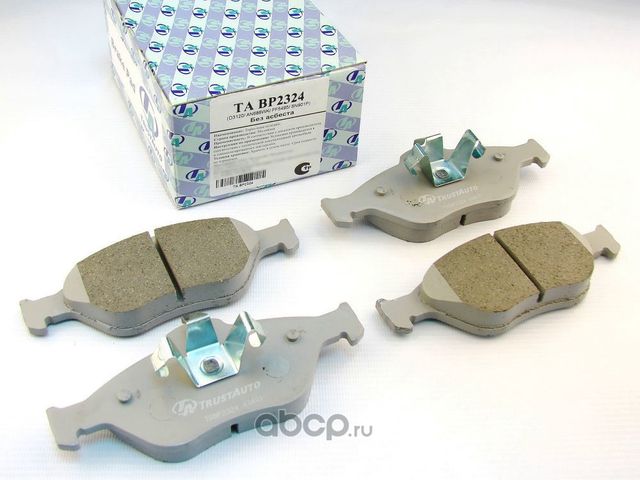 КОЛОДКИ ДИСКОВЫЕ (Trustauto). Артикул TABP2324