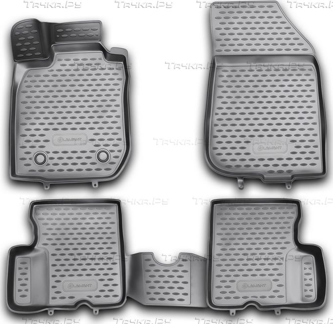 Коврики Element для салона Renault Duster 2WD I 2010-2015. Артикул NLC.3D.41.29.210kh