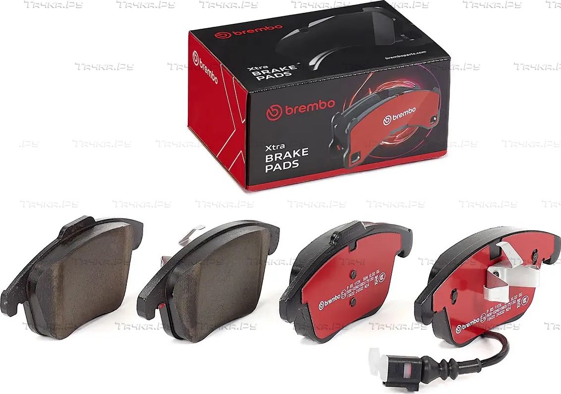 Тормозные колодки Brembo XTRA LINE передние для Audi Q3 I (8U) 2011-2018. Артикул P 85 112X
