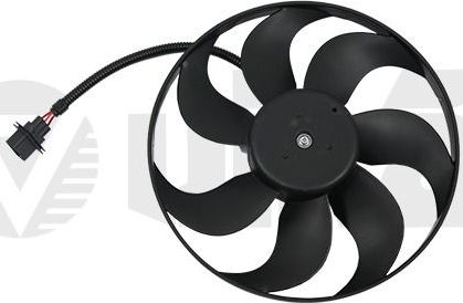 Вентилятор радиатора двигателя Vika для Volkswagen Fox I 2005-2009. Артикул 99590017601