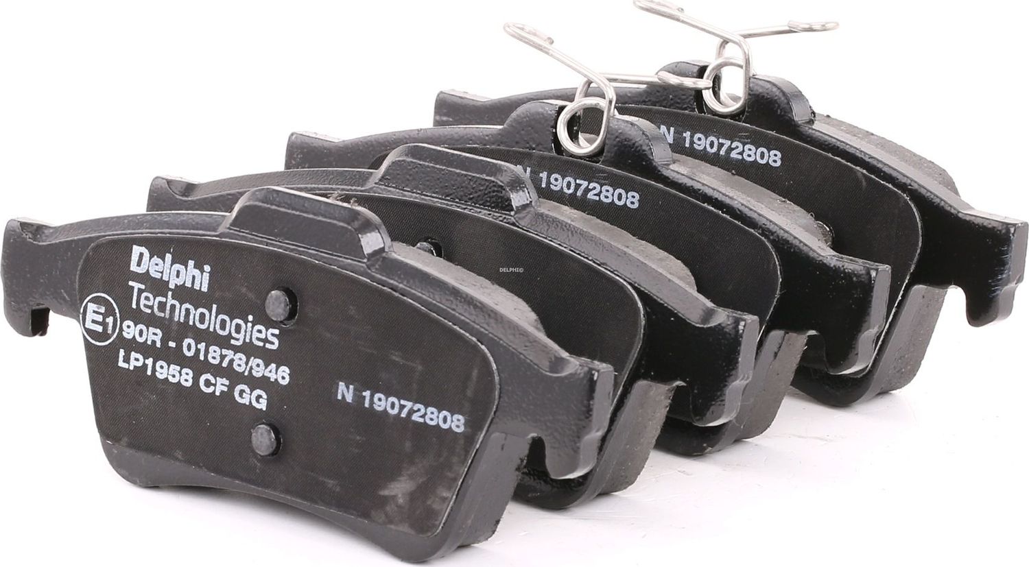 Тормозные колодки Delphi (Low-Metallic). Артикул LP1958