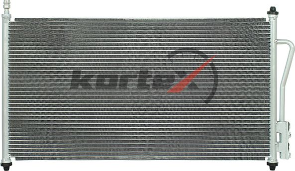 Радиатор кондиционера FORD FOCUS I 98-04 (Kortex). Артикул KRD2022