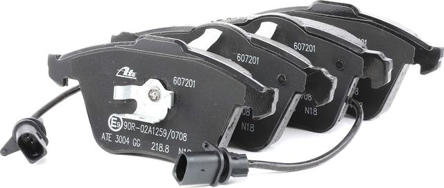 Тормозные колодки ATE передние для Audi A8 II (D3) 2002-2009. Артикул 13.0460-7201.2