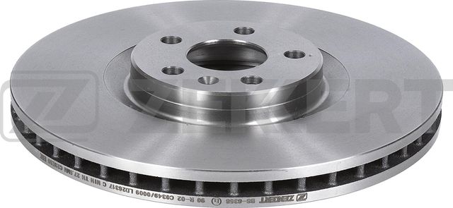 Тормозной диск Zekkert передний для Volvo V90 II 2016-2026. Артикул BS-6358
