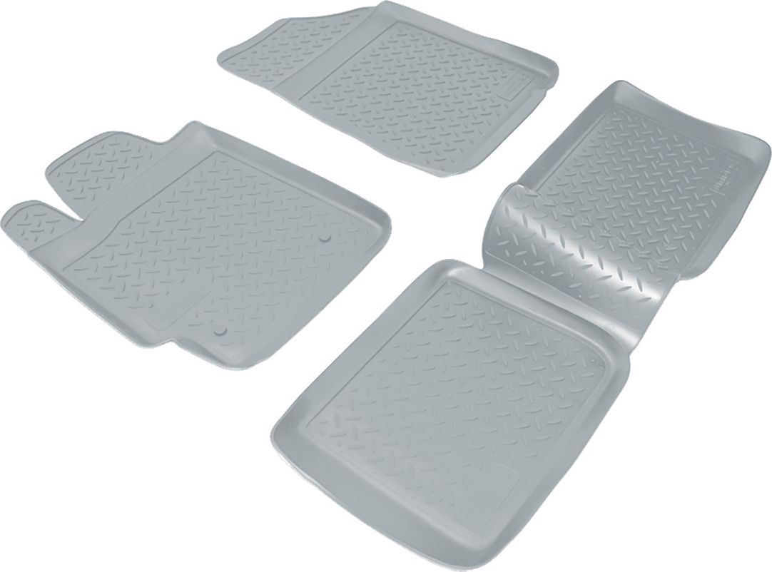 Коврики Норпласт для салона Toyota Camry V40 40 (V40, XV40) 2006-2011 СЕРЫЕ. Артикул NPL-Po-88-09-G