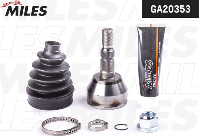 Шрус наружный (граната) Miles для Opel Zafira B 2005-2012. Артикул GA20353