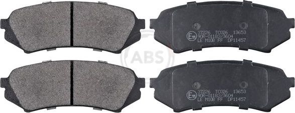 Тормозные колодки ABS. Артикул 37226