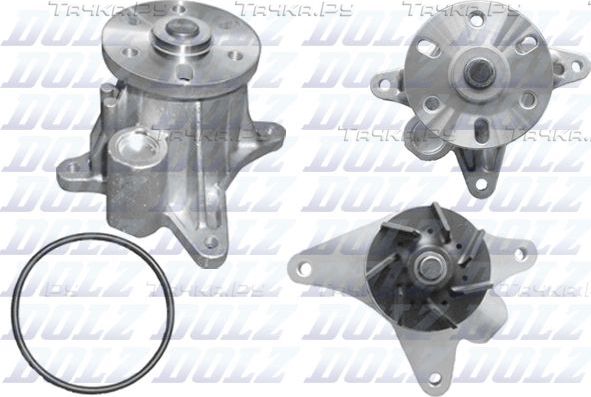 Помпа (водяной насос) Dolz для Land Rover Discovery IV 2009-2016. Артикул C148