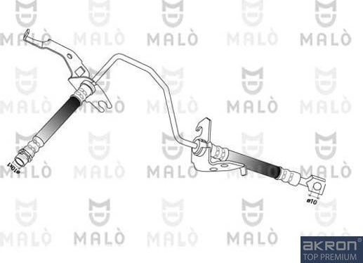 Тормозной шланг Malò. Артикул 80582
