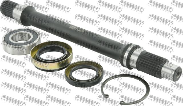Полуось (привод в сборе, приводной вал) Febest передняя левая для Mazda BT-50 I 2006-2015. Артикул 0512-BT50LH