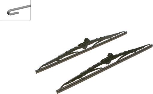 Щетки стеклоочистителя (дворники) Bosch передние для Opel Kadett D 1979-1984. Артикул 3 397 005 159