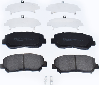 Тормозные колодки ASAM передние для Mazda CX-5 I 2011-2017. Артикул 79618