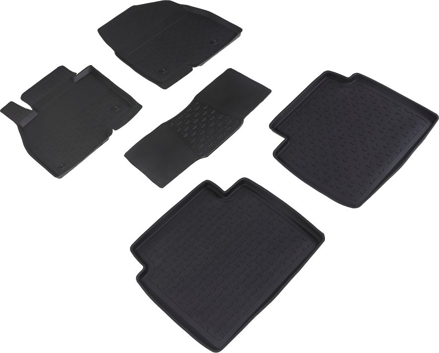Коврики резиновые Seintex с высоким бортиком для салона Mazda 6 III 2012-2026. Артикул 83982