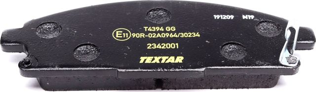 Тормозные колодки Textar. Артикул 2342001