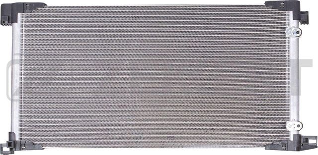 Радиатор кондиционера (конденсатор) Zekkert для Toyota Prius IV (XW50) 2016-2019. Артикул MK-3188