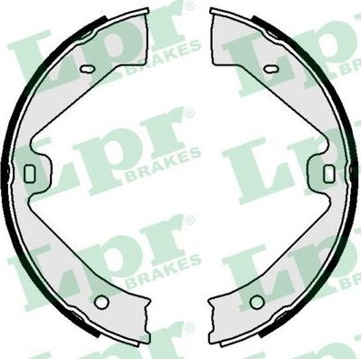 Тормозные колодки (стояночная тормозная система) LPR. Артикул 01085