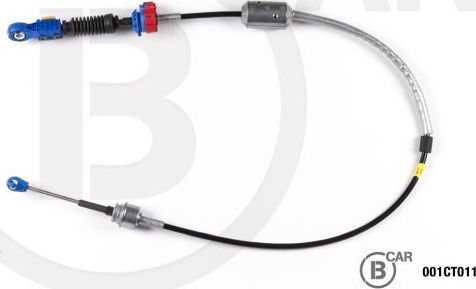 Трос переключения передач КПП B CAR. Артикул 001CT011