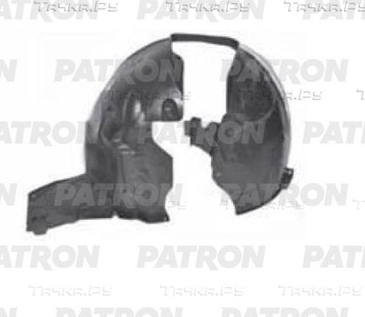 Подкрылок Patron передний левый для Citroen Berlingo II 2008-2019. Артикул P72-2070AL