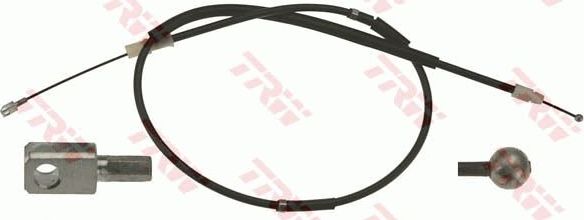 Трос ручника (тросик ручного тормоза) TRW задний правый/левый для Mercedes-Benz Sprinter 905 2001-2006. Артикул GCH510