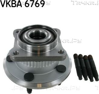 Ступица колеса с интегрированным подшипником (в сборе) SKF задняя для Jeep Grand Cherokee III (WK) 2004-2010. Артикул VKBA 6769