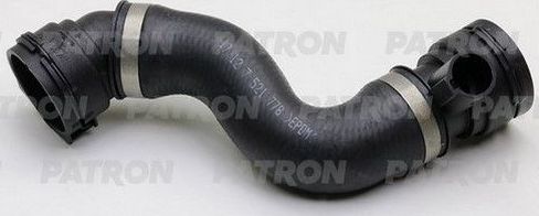 Патрубок системы охлаждения (радиатора) Patron (EPDM (Этилен-пропиленовый каучук)). Артикул P24-0033