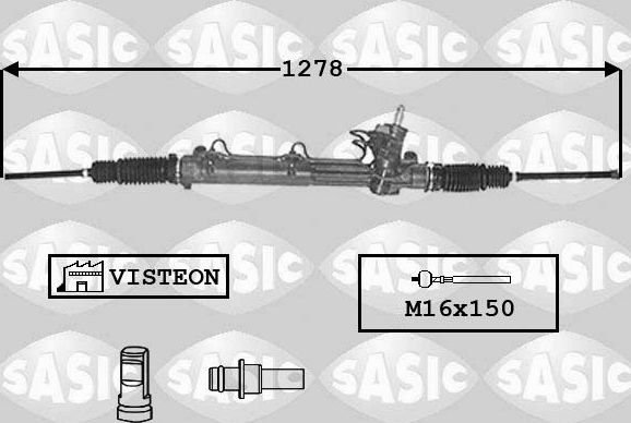 Рулевая рейка Sasic для Ford Mondeo III 2000-2007. Артикул 7176030