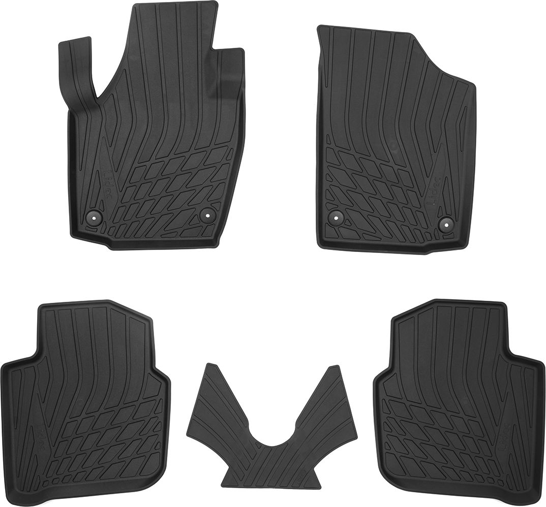 Коврики литьевые Норпласт для салона Skoda Rapid II 2020-2026. Артикул NP11-LdC-81-650-2