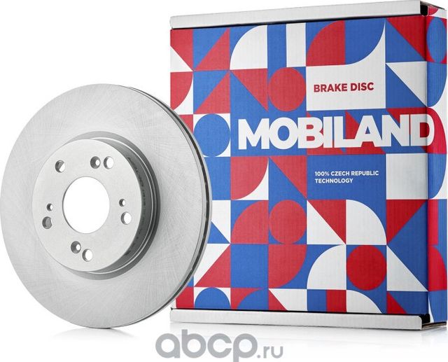 Диск тормозной передний вентилируемый D281,5мм HONDA CIVIC седан (FB), CIVIC VII (Mobiland). Артикул 416109501