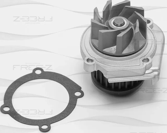 Насос водяной ALFA ROMEO/FIAT GIULIETTA/MITO/500/BRAVO 2/DOBLO/GRANDE PUNTO/PAND (Free-Z) Free-Z. Артикул KP0202