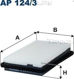 Воздушный фильтр Filtron. Артикул AP 120/8