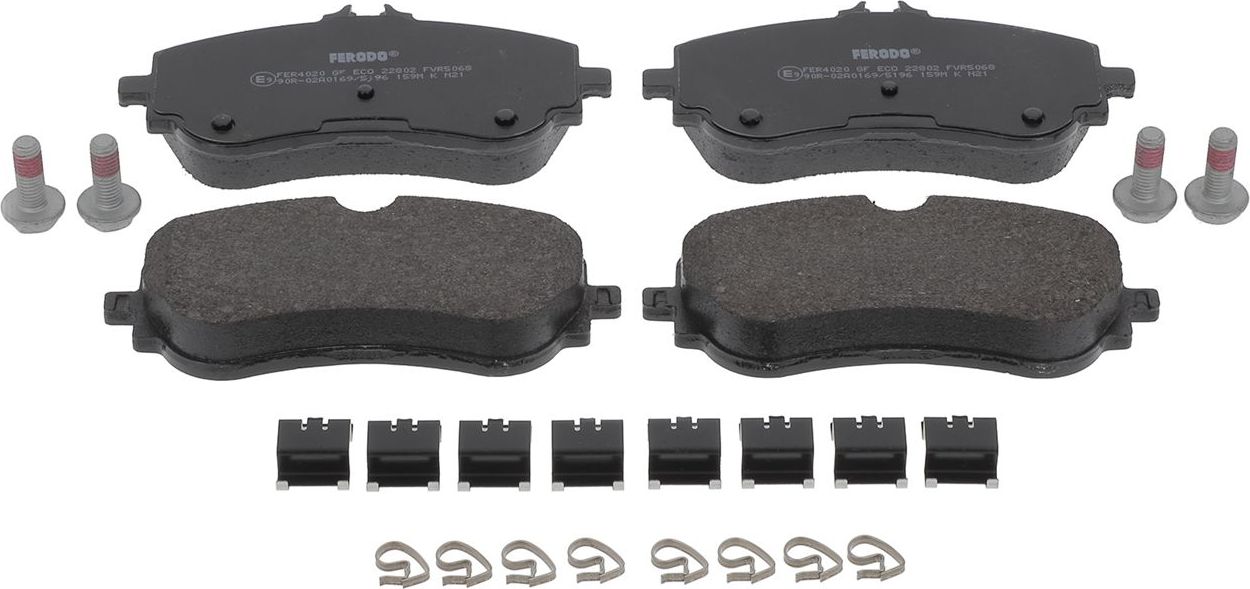 Тормозные колодки Ferodo Premier Eco Friction. Артикул FVR5068