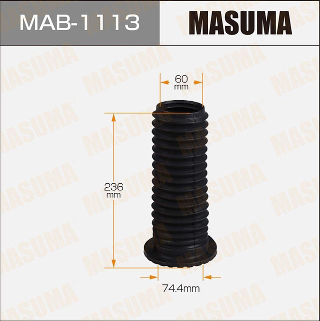Комплект отбойников и пыльников амортизаторов (стоек) Masuma. Артикул MAB-1113