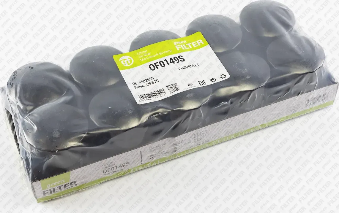 Фильтр масляный (Green Filter). Артикул OF0149S