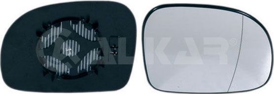 Зеркальное стекло бокового зеркала Alkar правое для Mercedes-Benz Viano I (W639) 2003-2011. Артикул 6472704