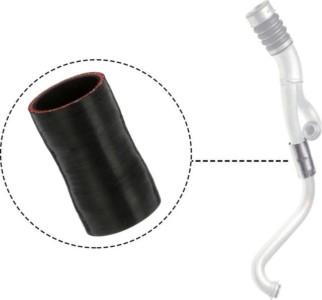 Патрубок интеркулера Gates (Силикон) для BMW 3 V (E90/E91/E92/E93) 2006-2013. Артикул 09-0743